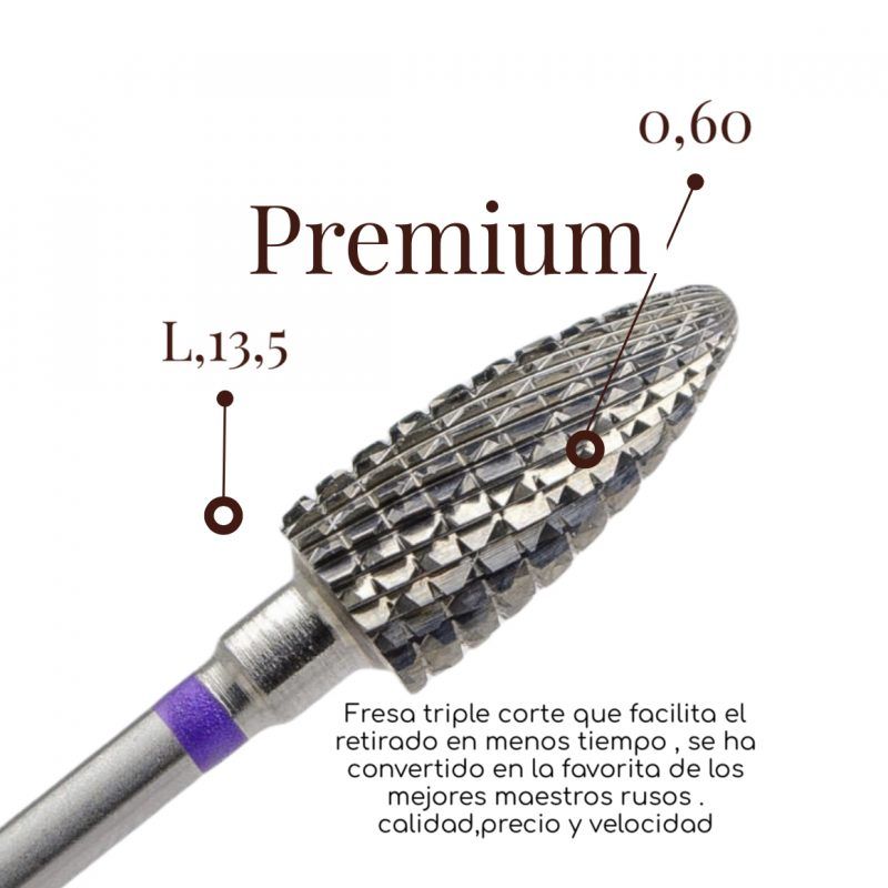 Fresa Kmiz lila mazorca premium 0,60