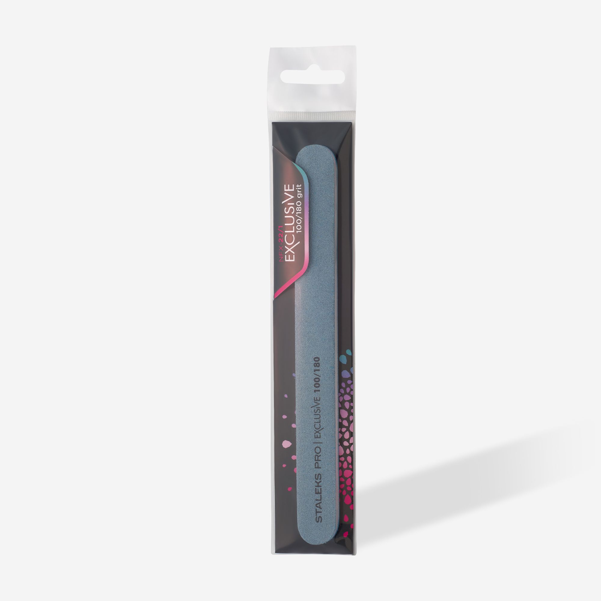 Lima de uñas recta Staleks pro exclusive NFX-22/1