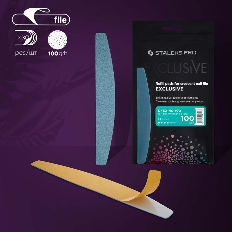 Recambio lima desechable EXCLUSIVE (Base blanda ) base 40