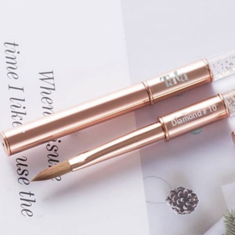Pincel Kolinsky para  acrilico diamond  Nº10