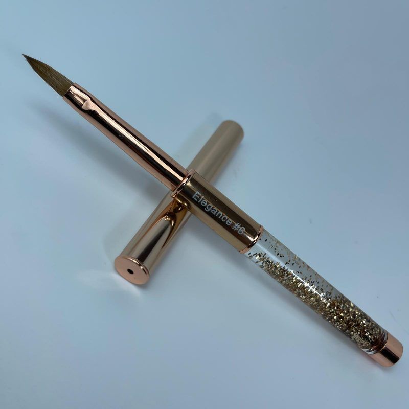 Pincel Kolinsky para  acrilico elegance Nº 6