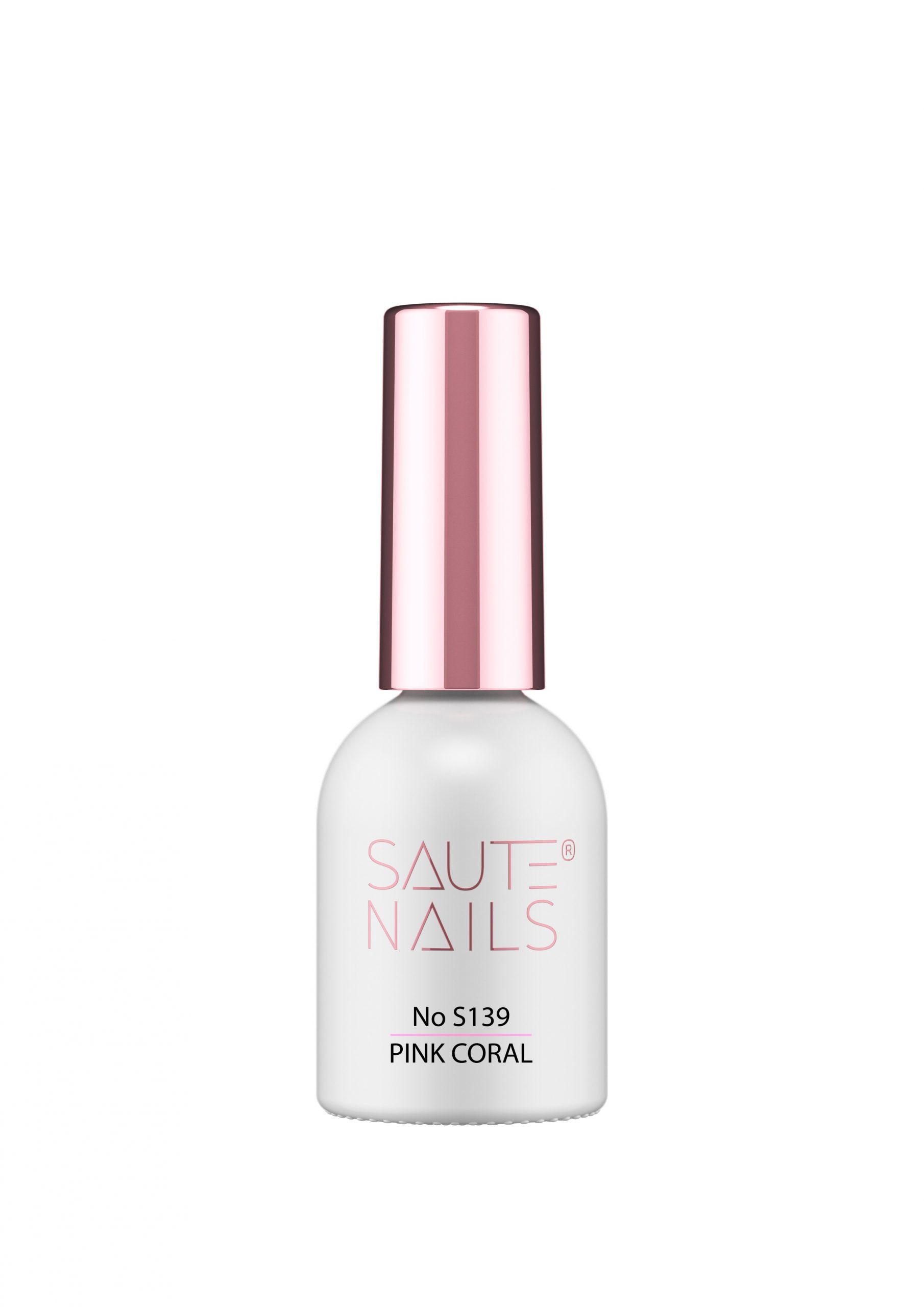Esmalte semipermanente HYBRID 8 ML - S139 PINK CORAL - Imagen 2