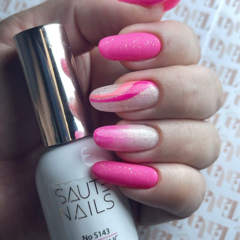 Esmalte semipermanente  HYBRID 8 ML S143 PINKOHOLIC
