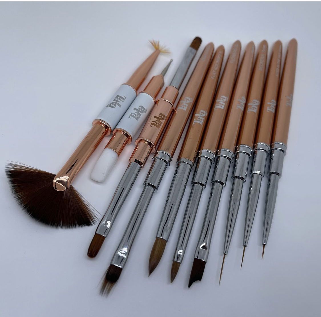 Kit 10 pinceles Tala Nails