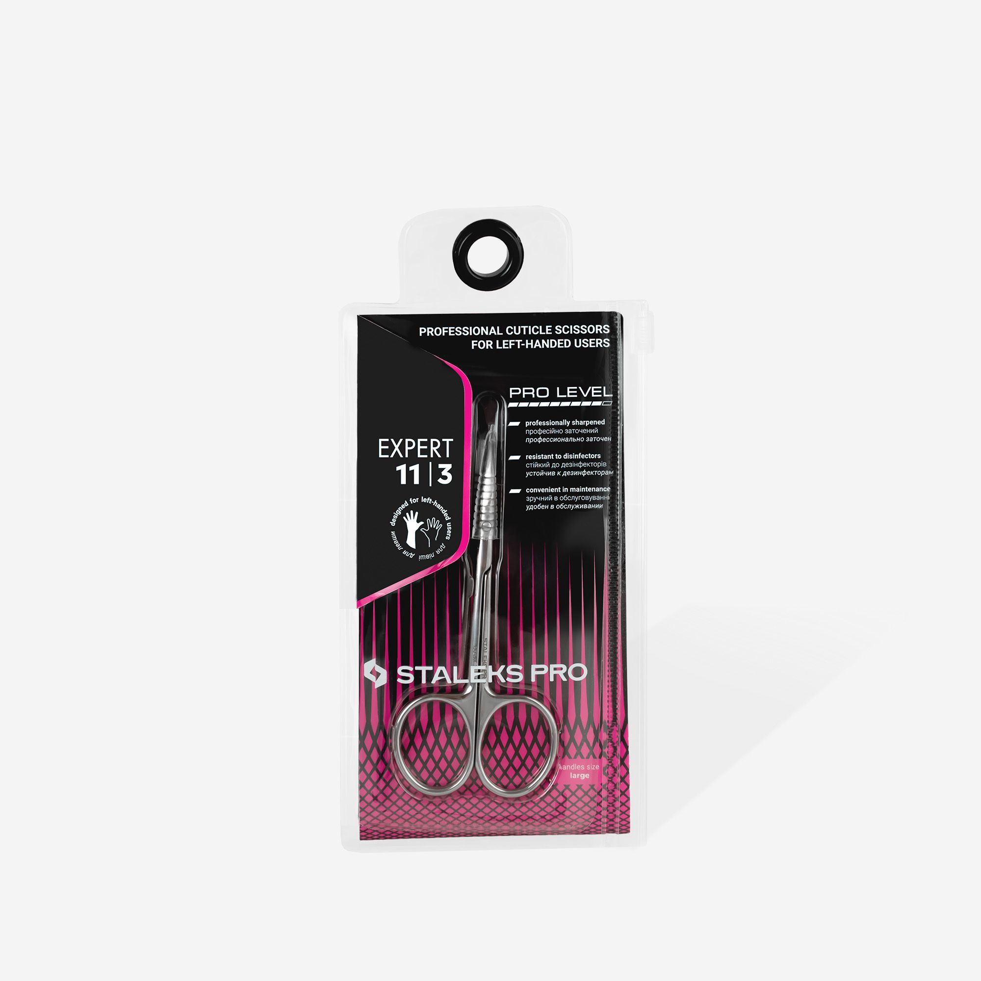 Tijeras Staleks pro expert 11-3 para zurdos - Imagen 3