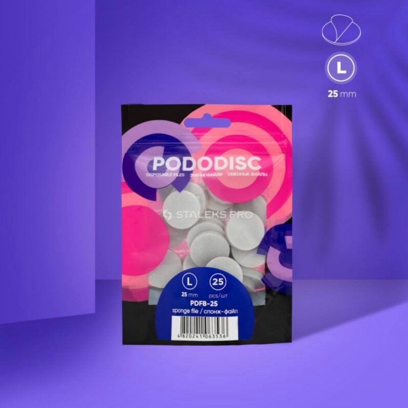 Recambio con espuma para pododisc staleks PDFB
