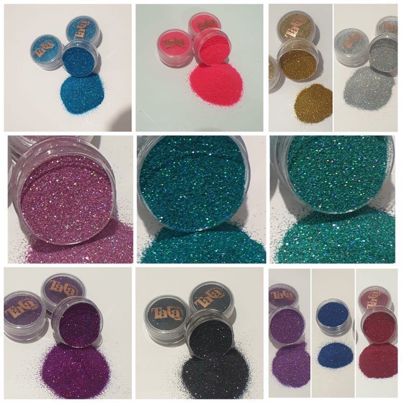 Colección purpurina holografica sugar