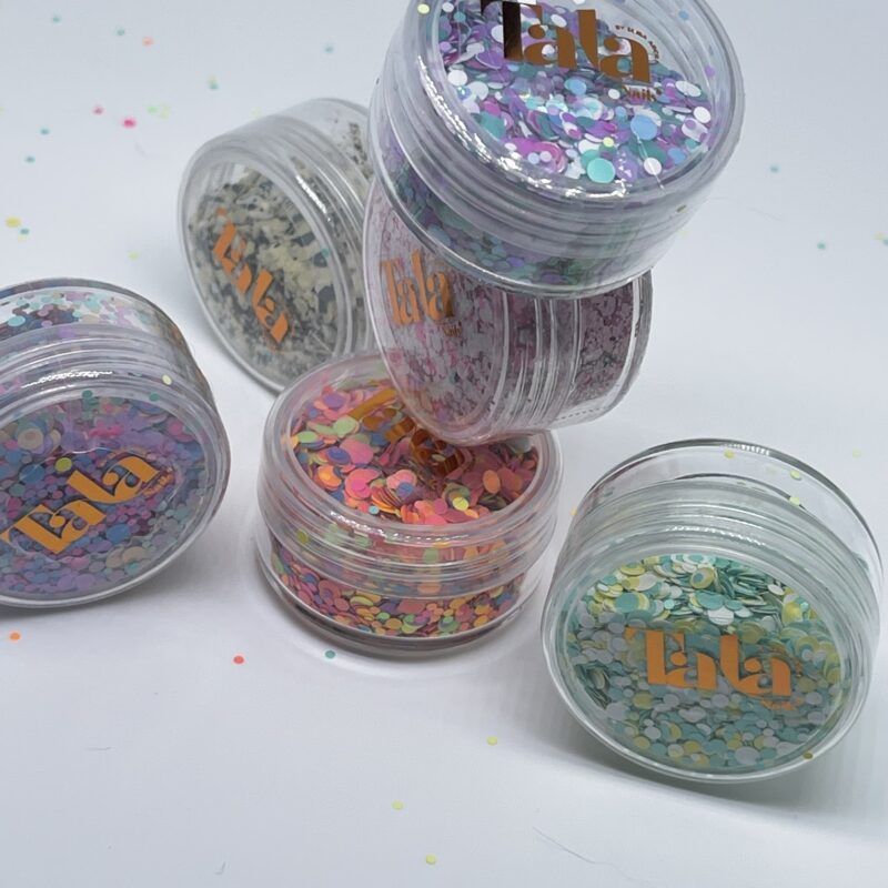 Colección glitter Dot Mix