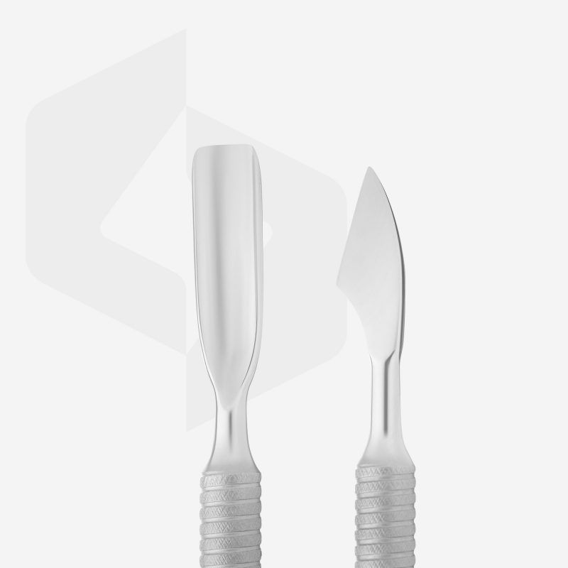 Empujador de manicura Smart 51/2 redondeado rectangular + removedor