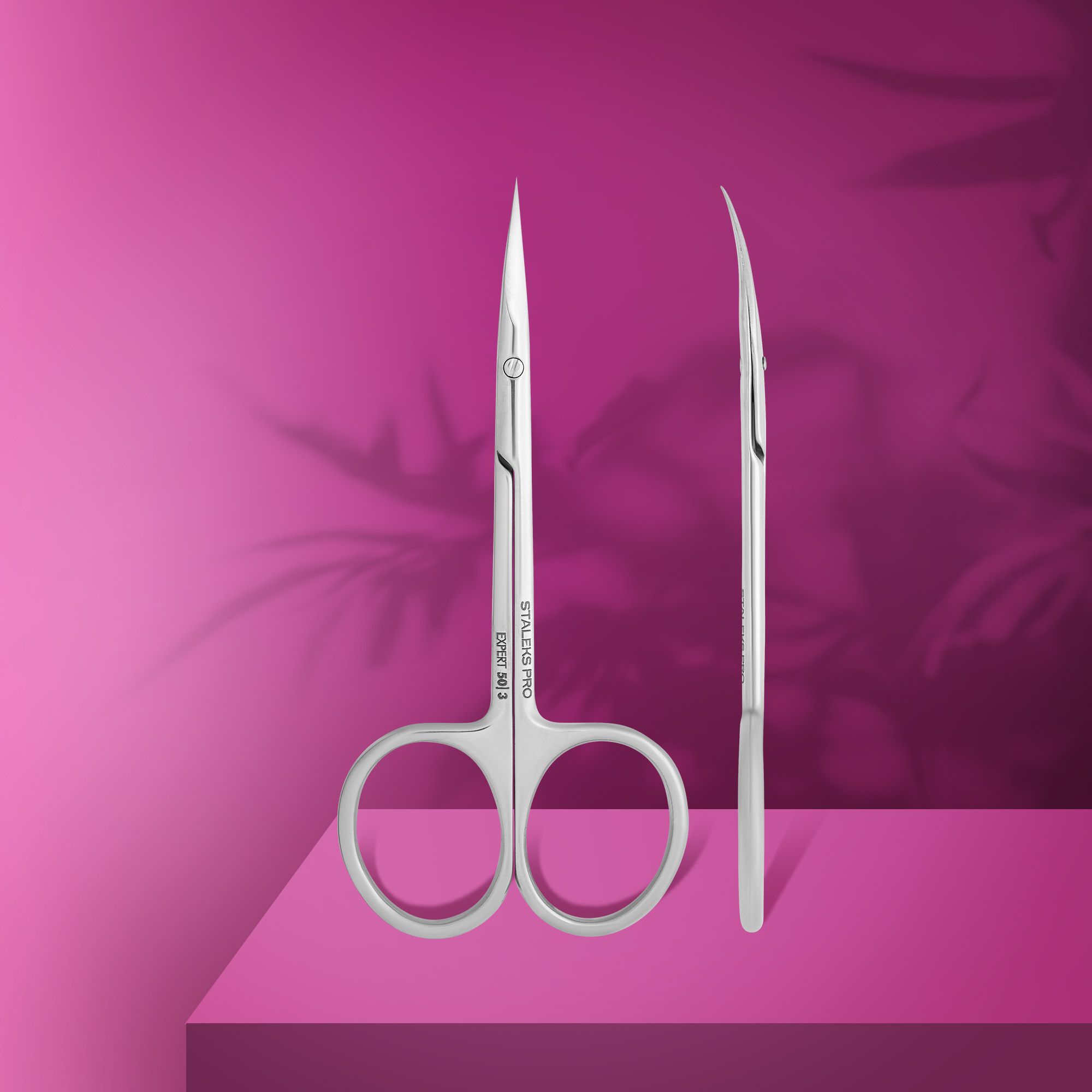 Tijeras profesionales para la cutícula Staleks Pro Expert 50
