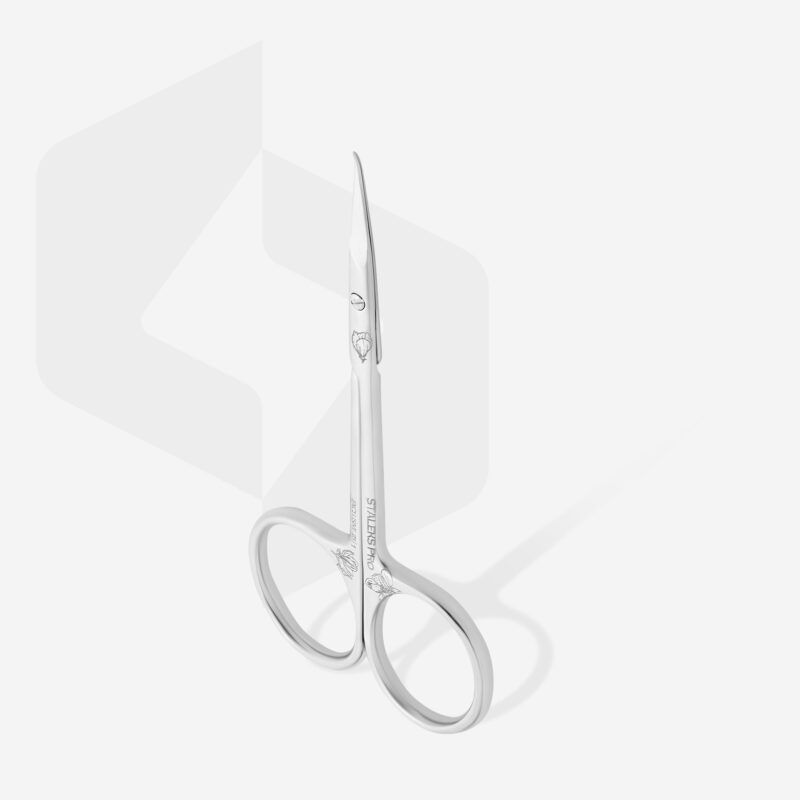 Tijeras Staleks exclusive SX-23-1m punta curvada