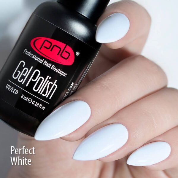 Gel nail polish PNB 8 ml Perfect White