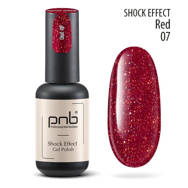 Gel Polish SHOCK EFFECT 07 Red PNB 8 ml
