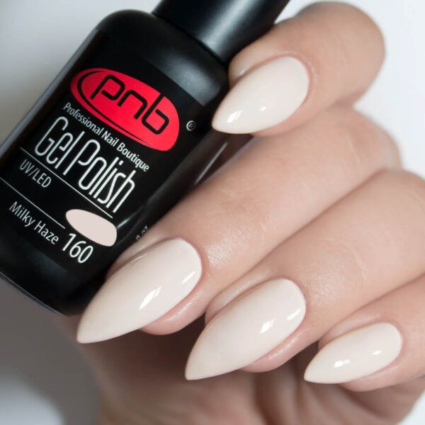 Gel nail polish PNB 8 ml Milky Haze 160