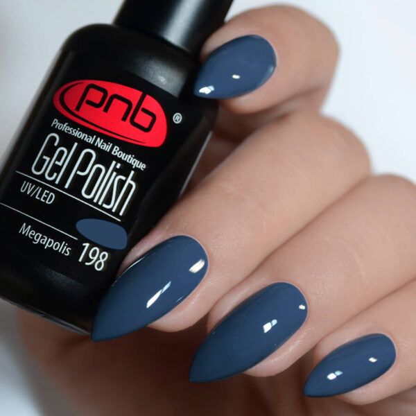 Gel nail polish PNB 8 ml Megapolis 198