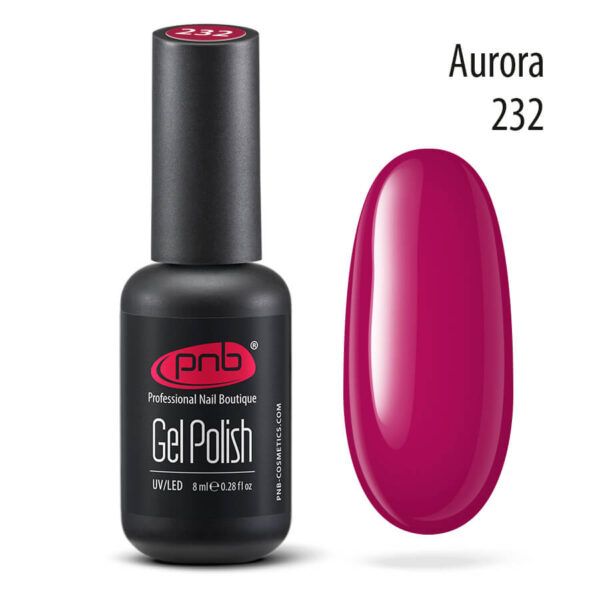 Gel nail polish PNB 8 ml Aurora 232 - Imagen 3