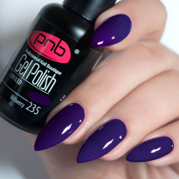Gel nail polish PNB 8 ml Bilberry 235