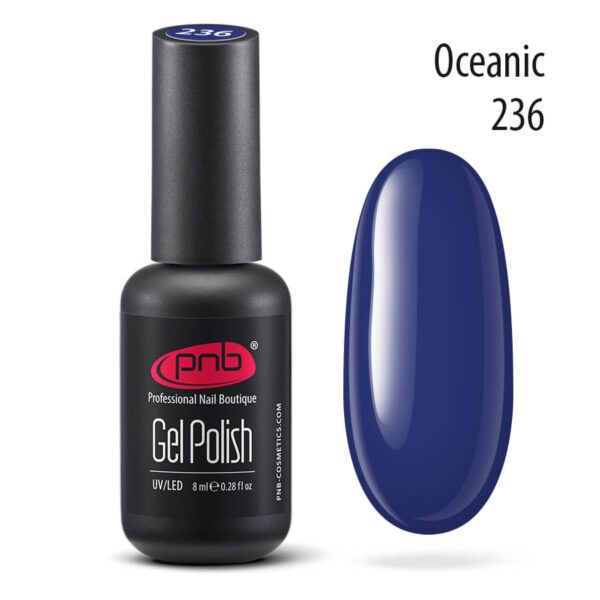 Gel nail polish PNB 8 ml Oceanic 236