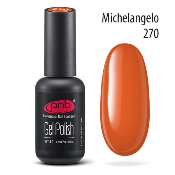 Gel nail polish PNB 8 ml Michelangelo 270 - Imagen 3