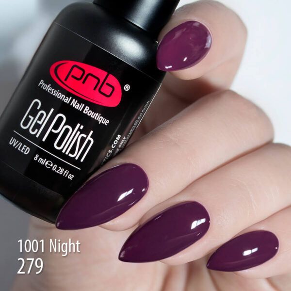 Gel nail polish PNB 8 ml 1001 Night 279