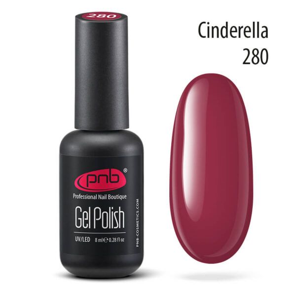 Gel nail polish PNB 8 ml Cinderella 280
