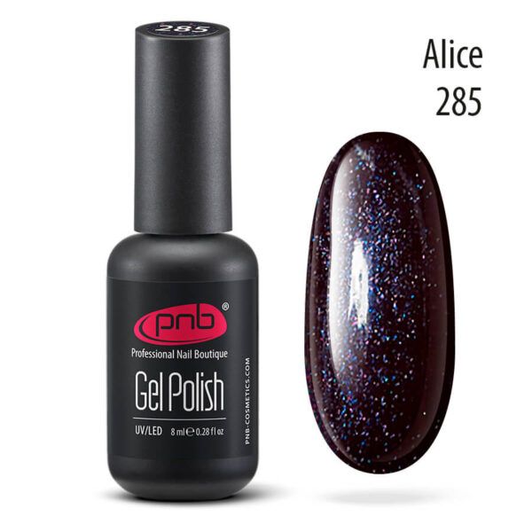 Gel nail polish PNB 8 ml Alice 285 - Imagen 3