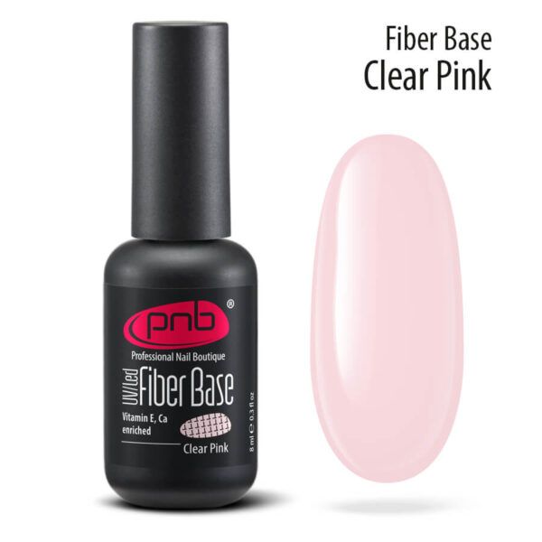 Fiber Base Clear Pink