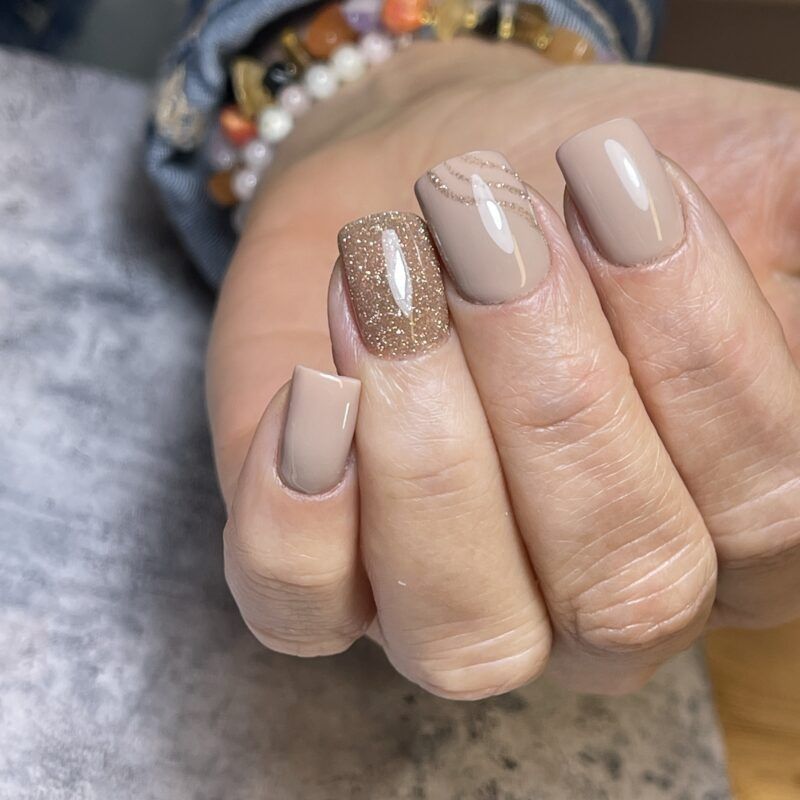 Gel nail polish PNB 8 ml Wet Sand 158