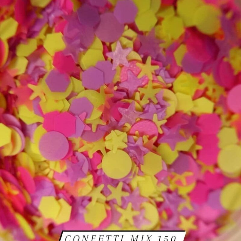 Glitter confetti mix 150