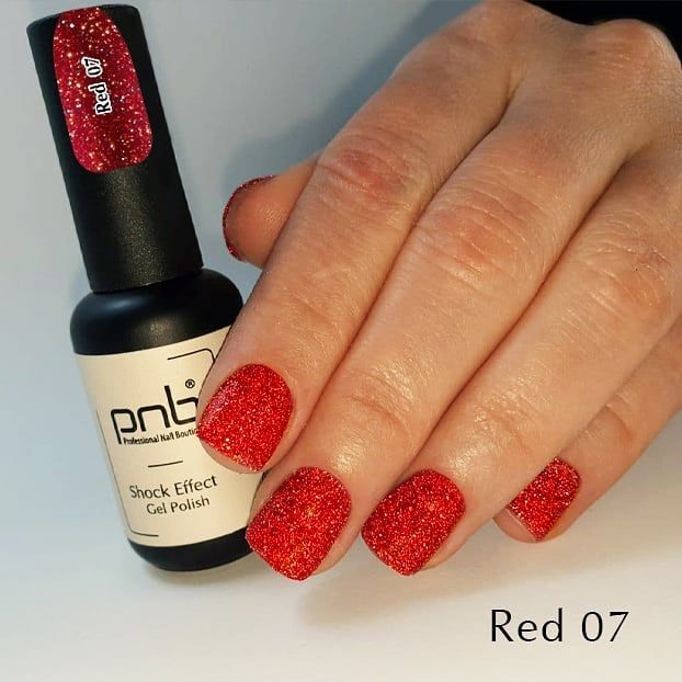 Gel Polish SHOCK EFFECT 07 Red PNB 8 ml