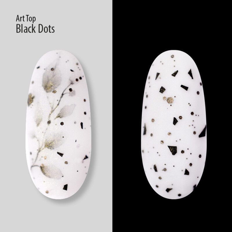 Art Top PNB Black Dots matte No Wipe, 8 ml