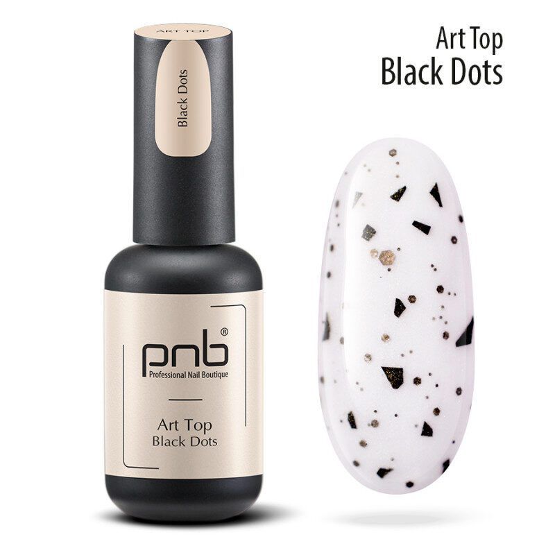 Art Top PNB Black Dots matte No Wipe, 8 ml