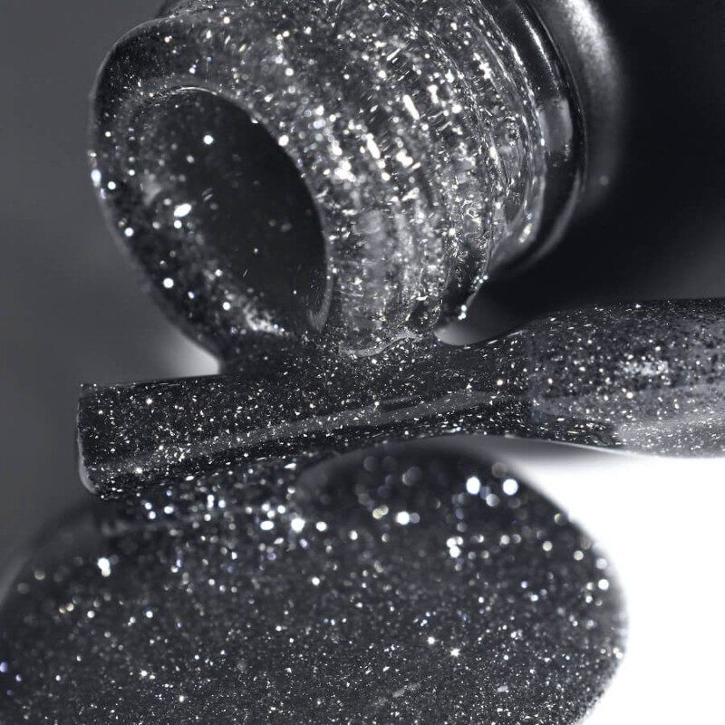 Gel Polish SHOCK EFFECT 09 Crystal Black PNB 8 ml