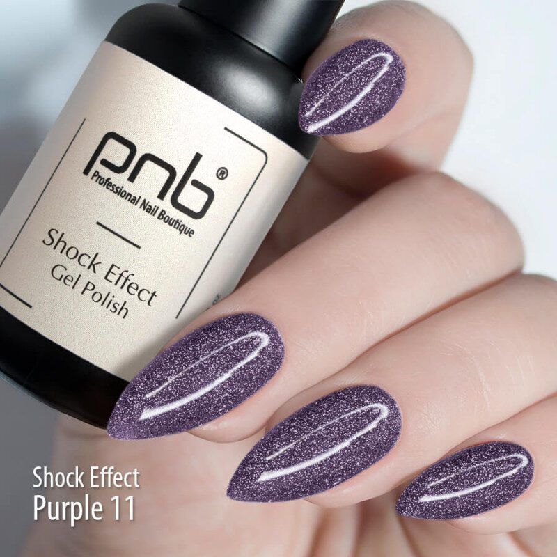 Gel Polish SHOCK EFFECT 11 Purple 8 ML