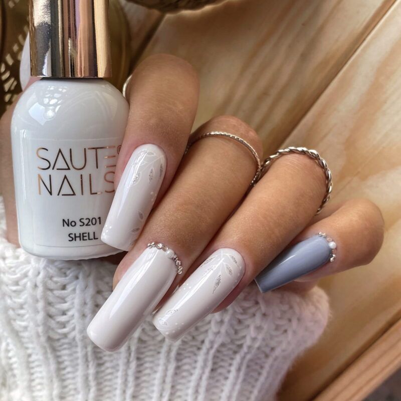 Esmalte semipermanente  HYBRID 8 ML- S201 SHELL