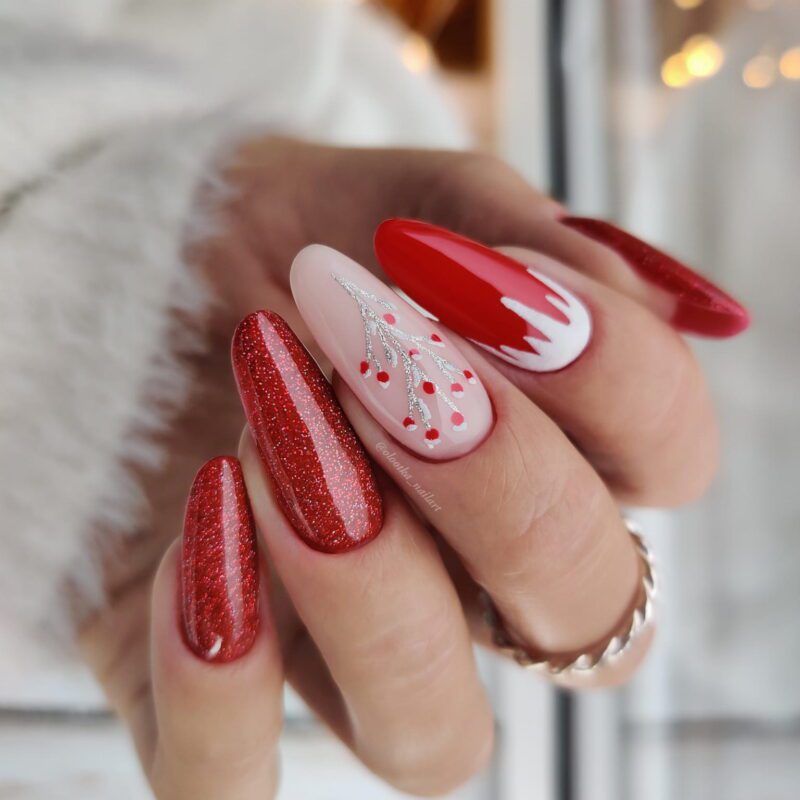 Esmalte semipermanente  HYBRID 8 ML S233 Santa Baby