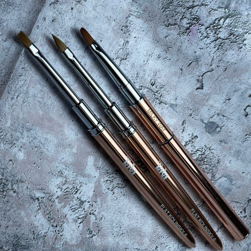 Kit 3 Pinceles Gel-Acrigel