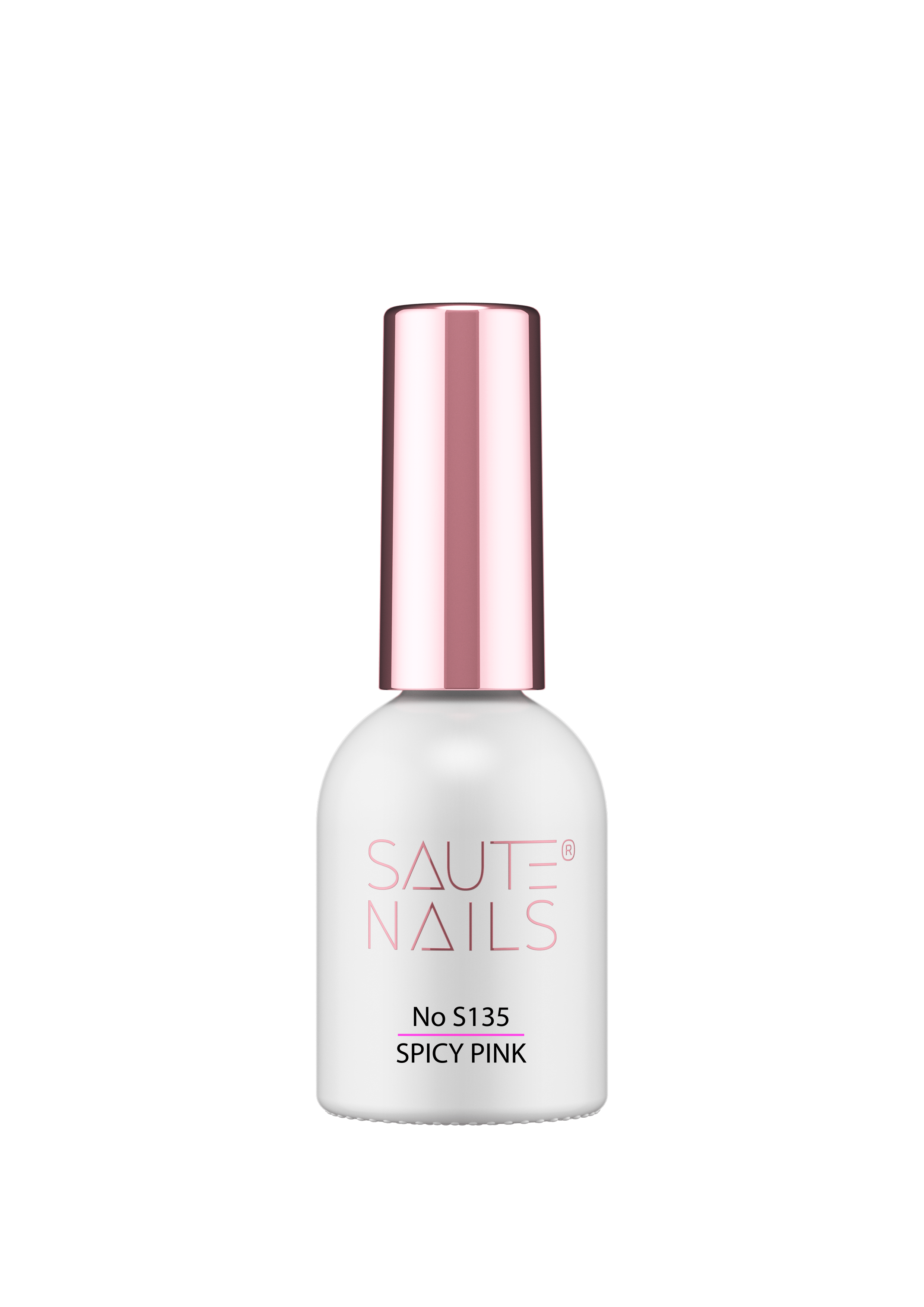 Esmalte semipermanente HYBRID 8 ML-S135 SPICY PINK - Imagen 2