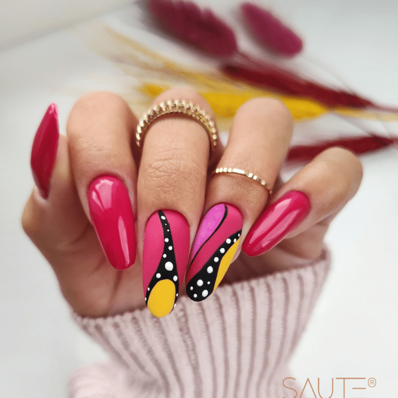 Esmalte semipermanente  HYBRID 8 ML-S246 PASSION