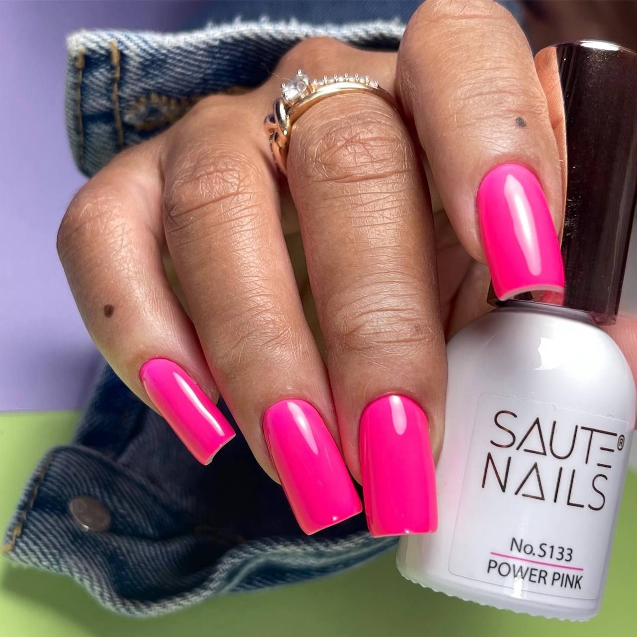 Esmalte semipermanente HYBRID 8 ML-S133 POWER PINK
