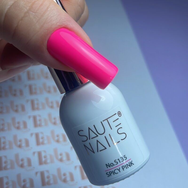 Esmalte semipermanente  HYBRID 8 ML-S135 SPICY PINK