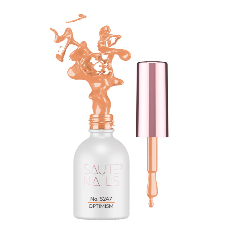Esmalte semipermanente  HYBRID 8 ML-S247 OPTIMISM