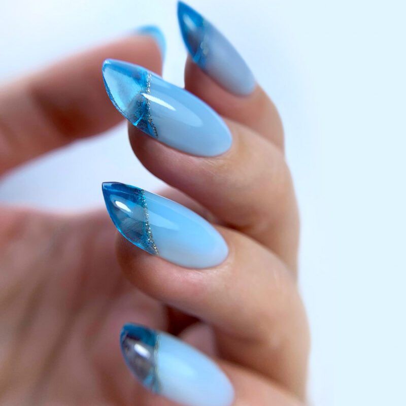 Gel Strong iron PNB Сrystal Blue 8 ml