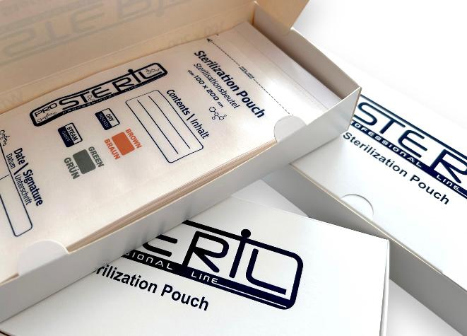 Bolsa de esterilización Kraft para horno 100X200 Blanca