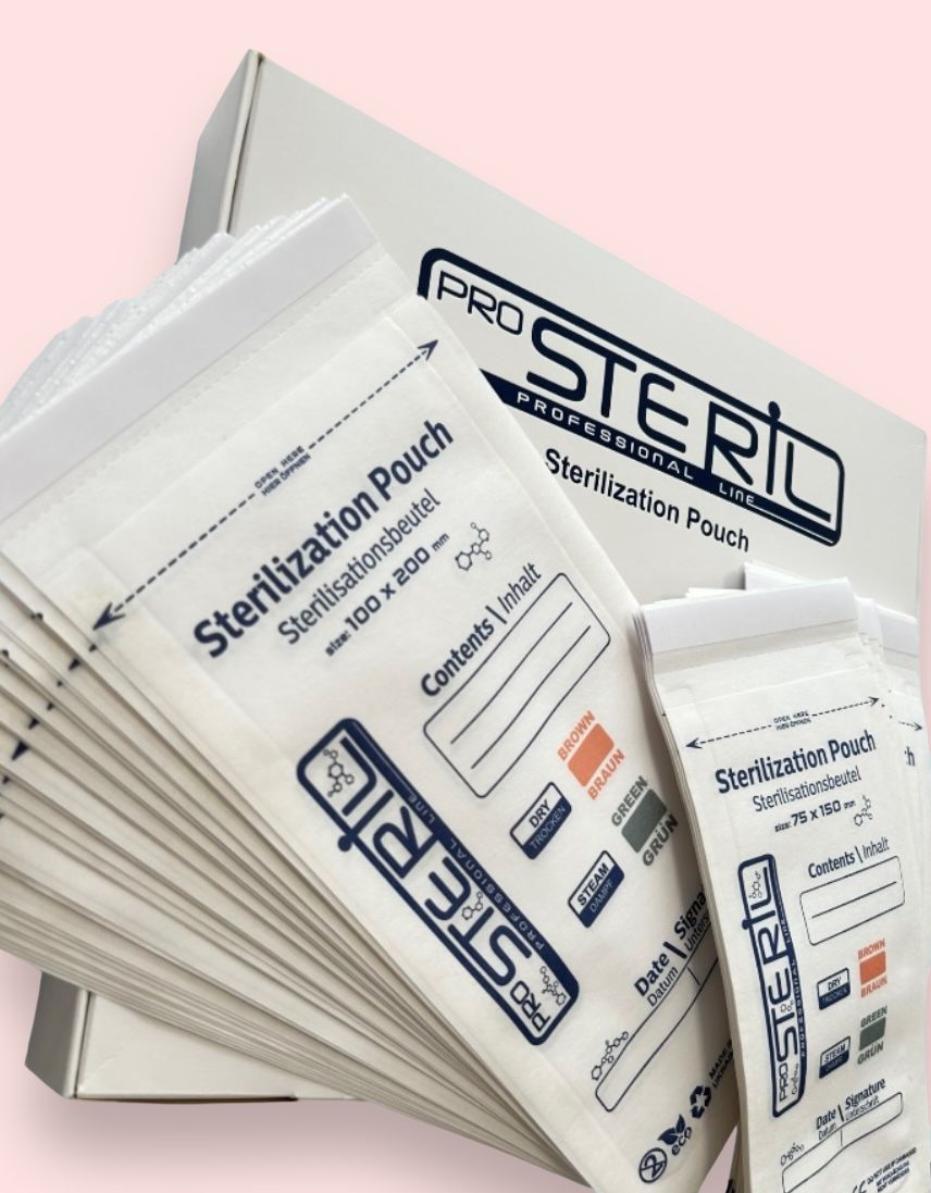 Bolsa de esterilización Kraft para horno 75X150 Blanca - Imagen 2