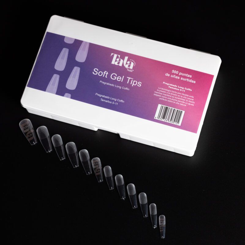 Soft gel tips Long Cofin