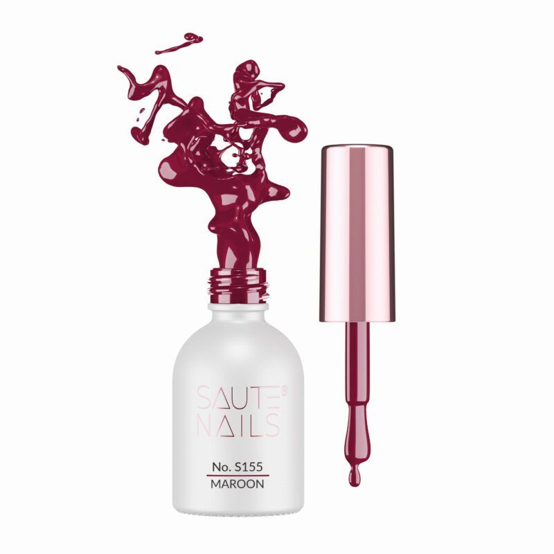Esmalte semipermanente  HYBRID 8 ML- S155 Maroon