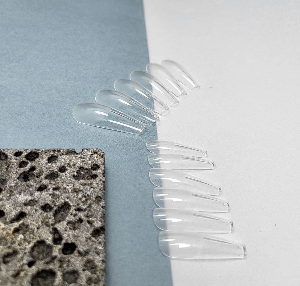 Soft gel tips Long Cofin - Imagen 2