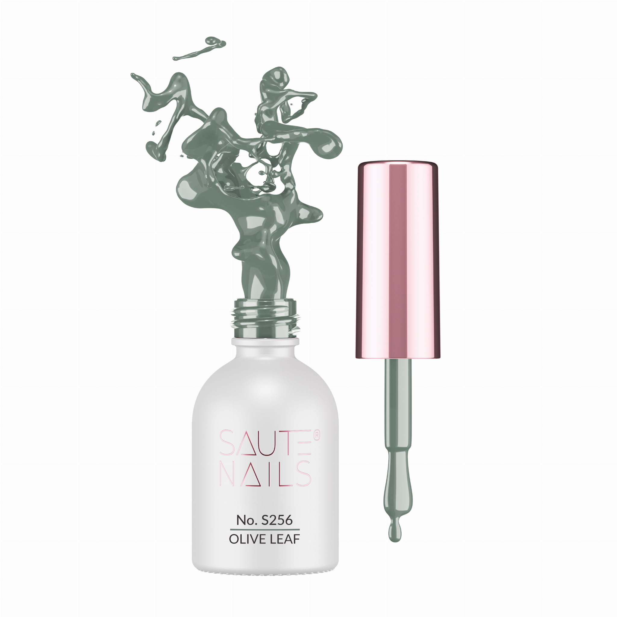 Esmalte semipermanente HYBRID 8 ML S256 Olive Leaf - Imagen 2