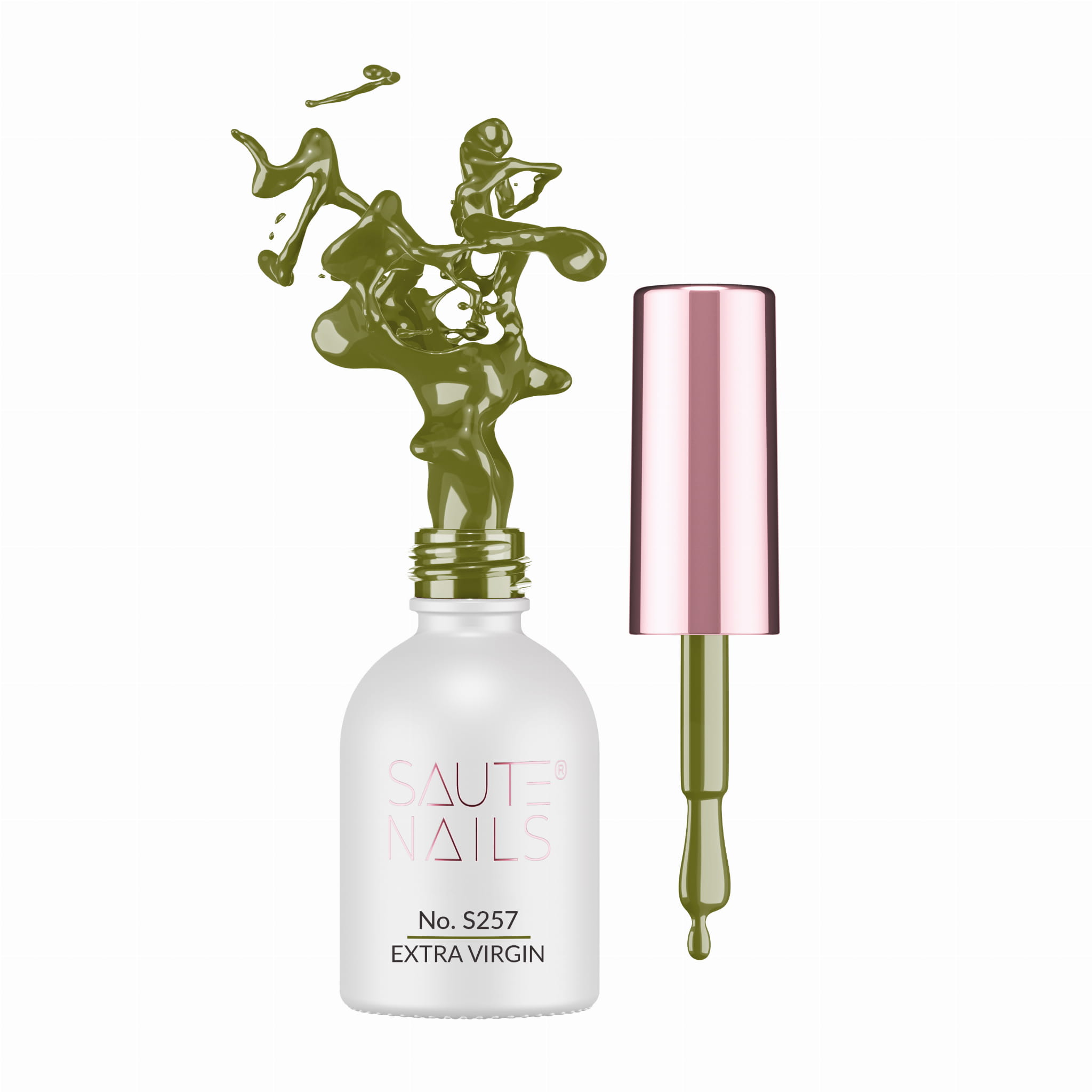 Esmalte semipermanente HYBRID 8 ML S257 Extra Virgin - Imagen 2